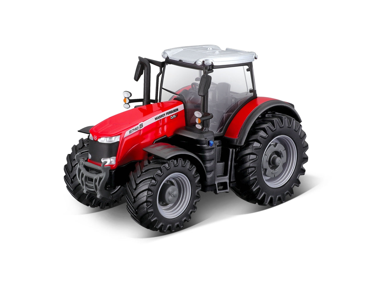 Modellino Trattori Motorizzati 10cm - Modelli Assortiti: Die-cast, Colori Assortiti, Licenze Ufficiali, Retrocarica, Dimensioni 7,9x15,2x10,7 cm, EtÃ  3+ | Burago