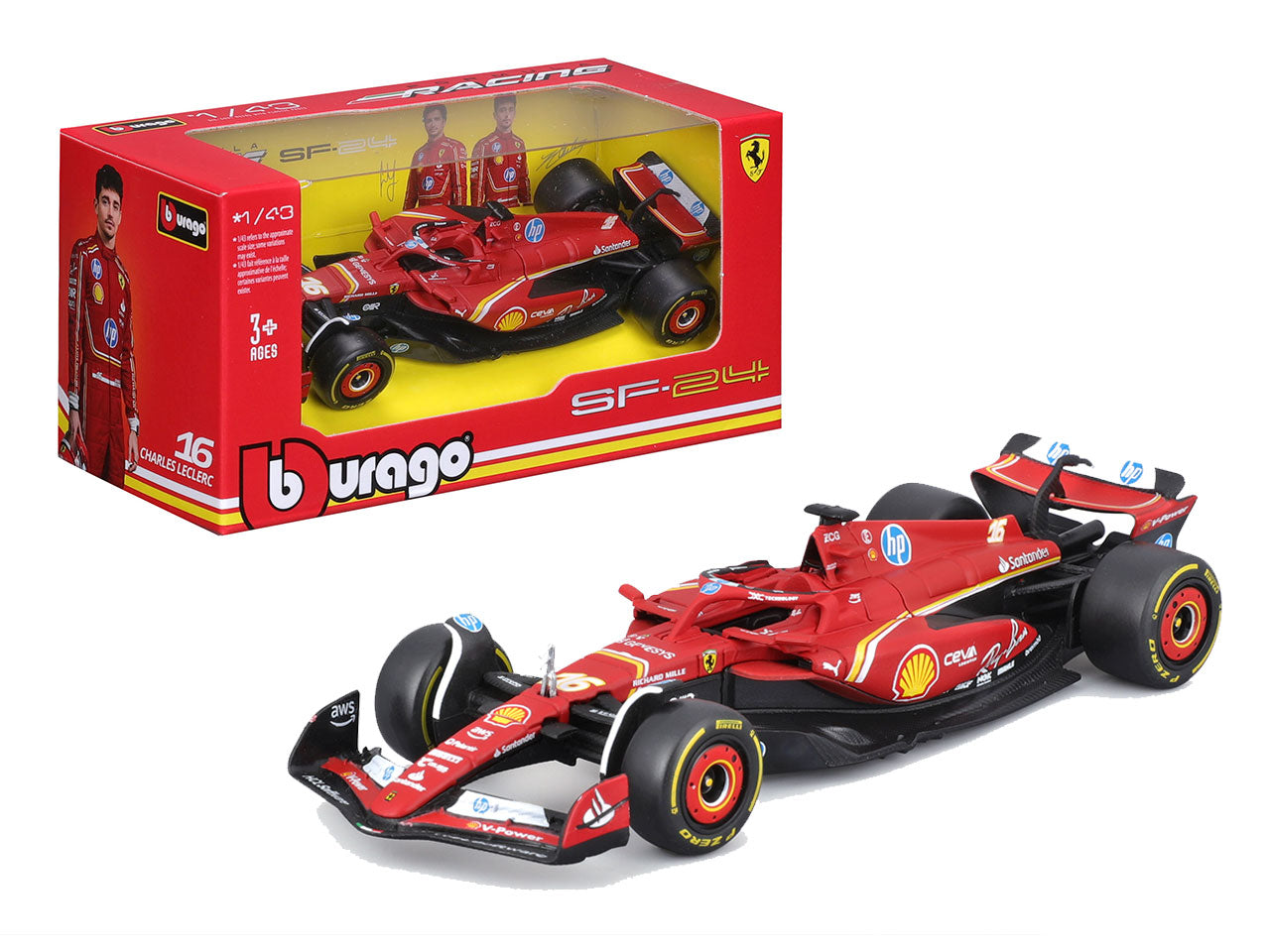 Auto scuderia Ferrari scala 1:43