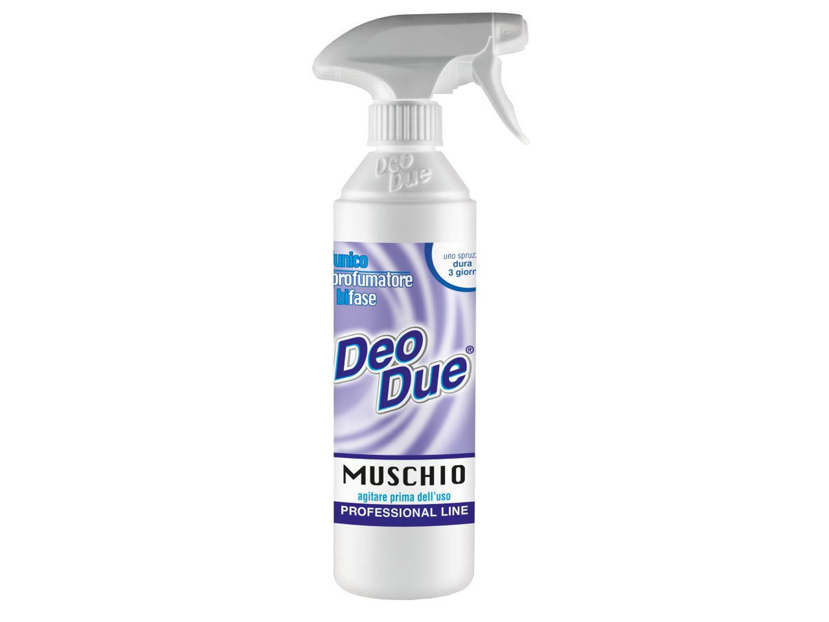 Profumatore ambiente deo due muschio capacita' 500ml misura 6x25x6cm