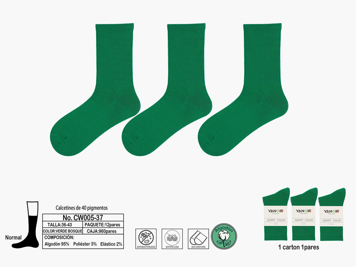 Calzini unisex disponibili in diversi colori $