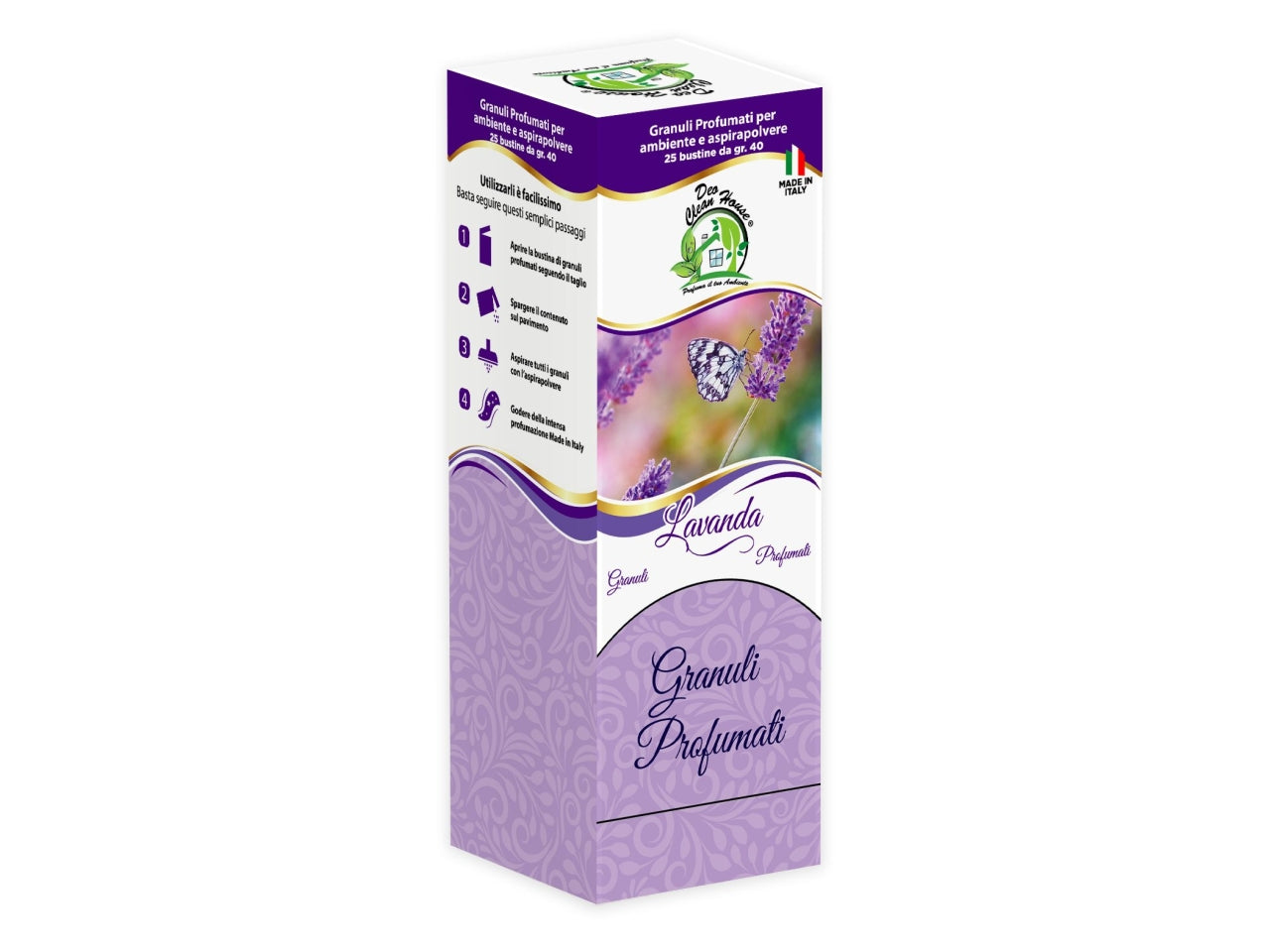 Bustina granuli profumati da 40gr lavanda
