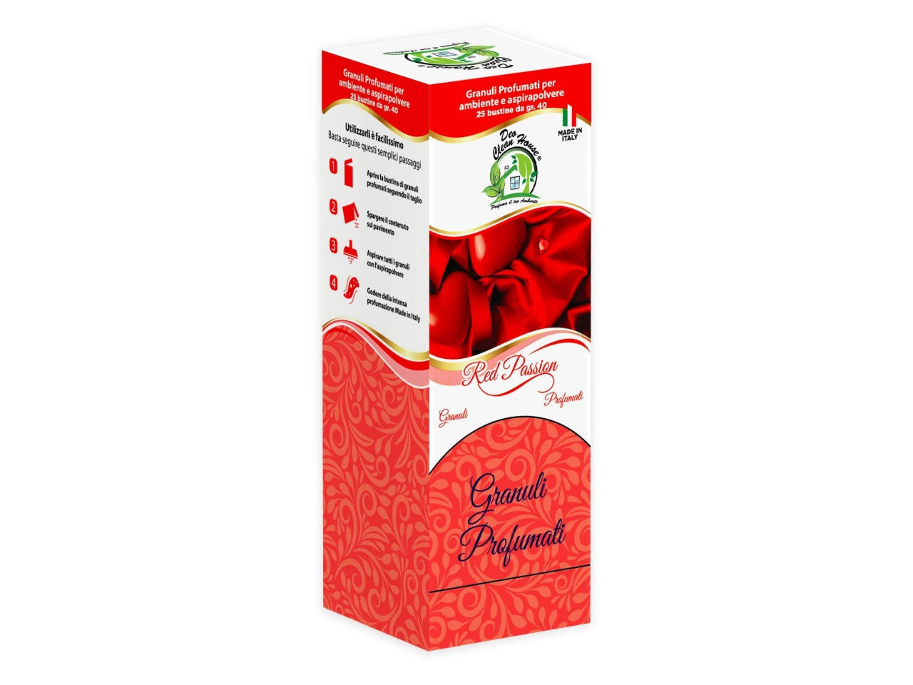 Bustina granuli profumati da 40gr red passion