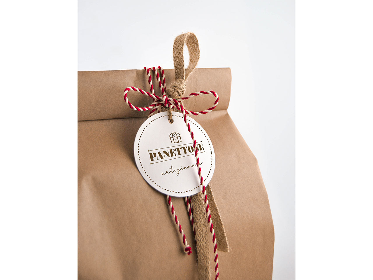 Saccotto con fondello food big - misura 220x175x440mm serie natural - la confezione comprende 20 saccotti