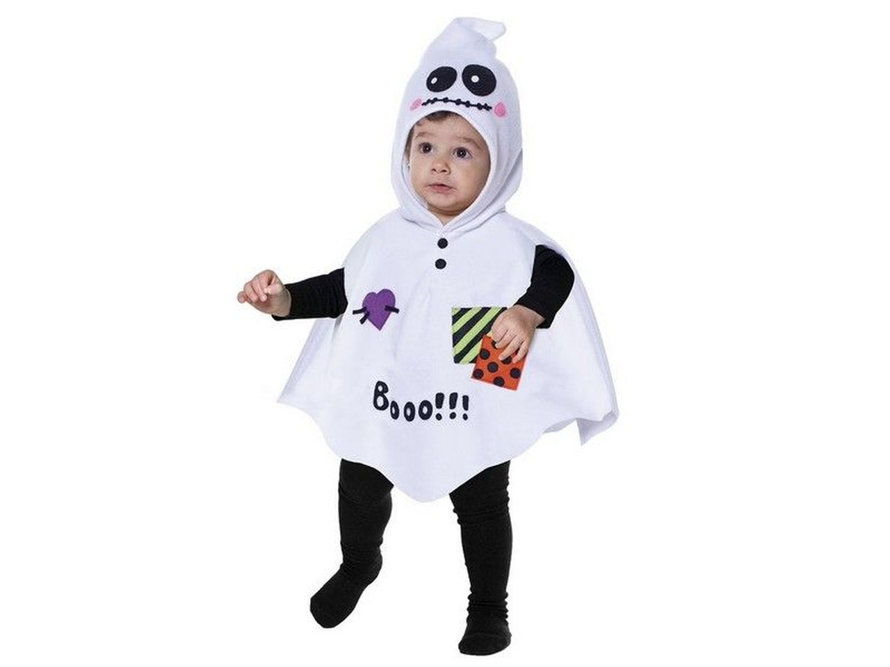 Mantellina fantasmino baby taglia 18/36 mesi