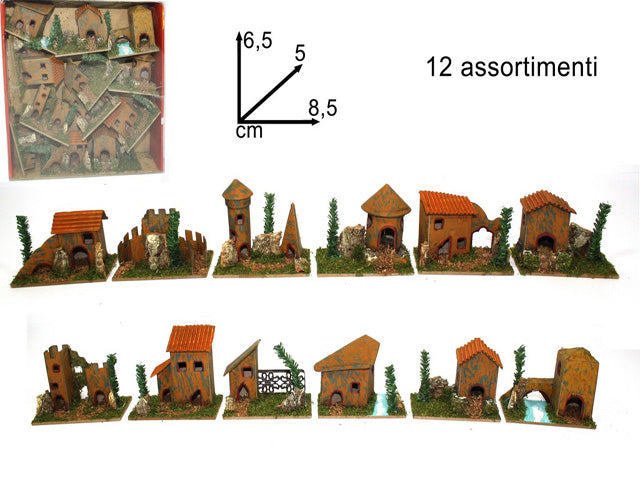Scenario casolari 6,5x5x8,5cm