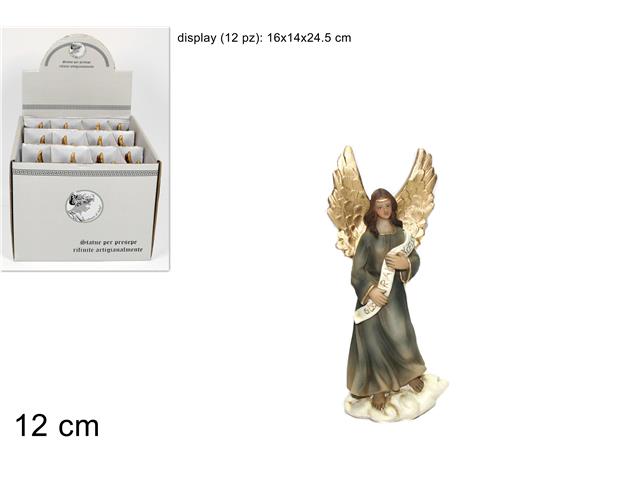 Angelo 12cm per presepe da 12cm