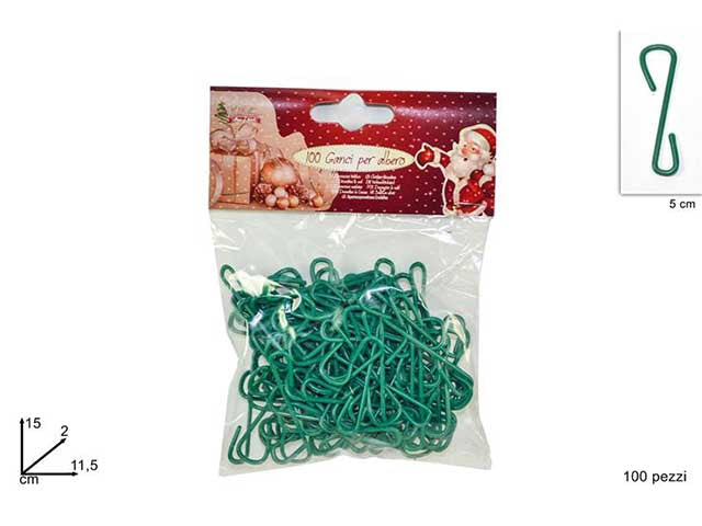 Ganci per palline 5cm 100 pezzi