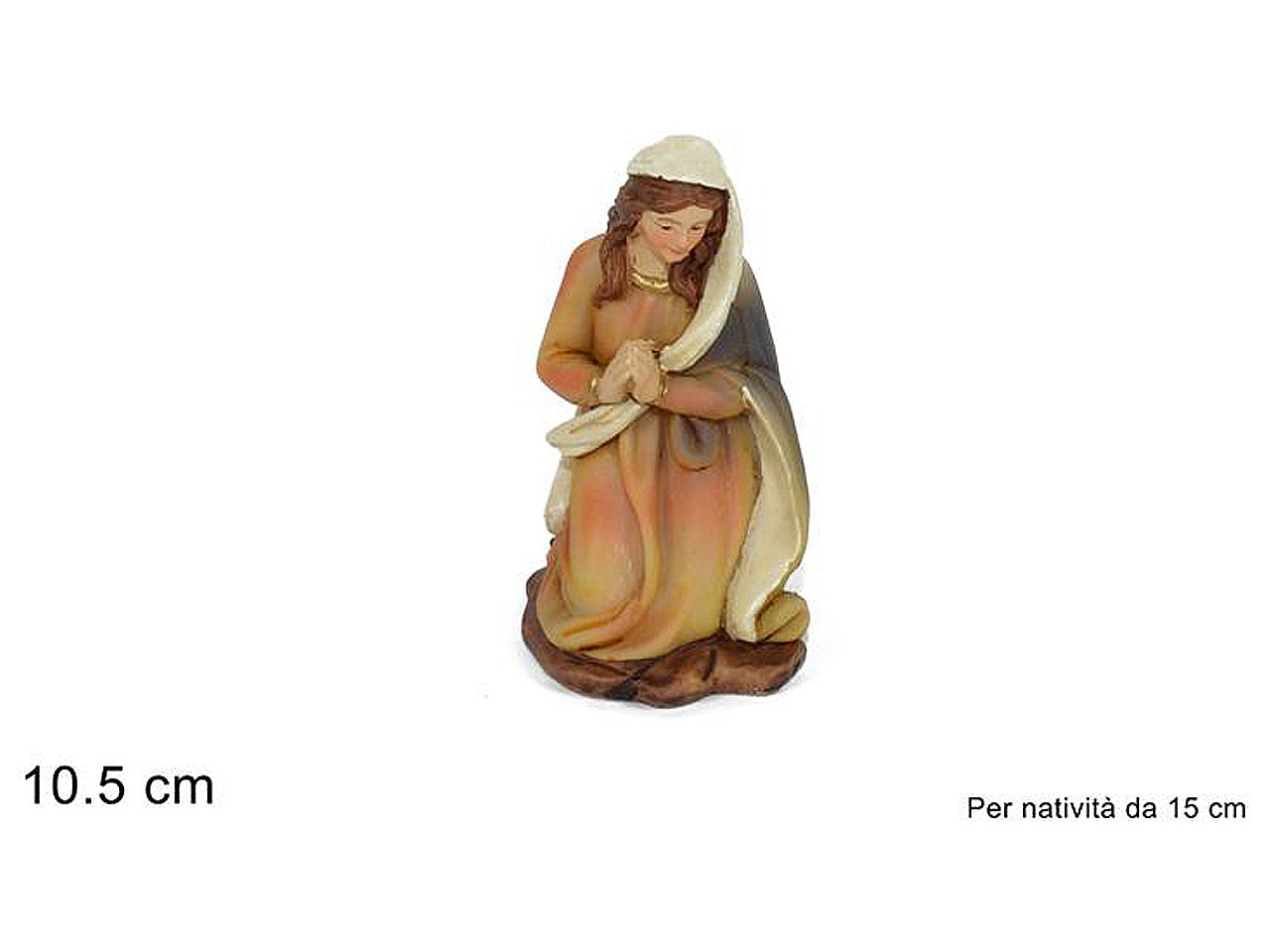 Madonna per presepe da 15cm