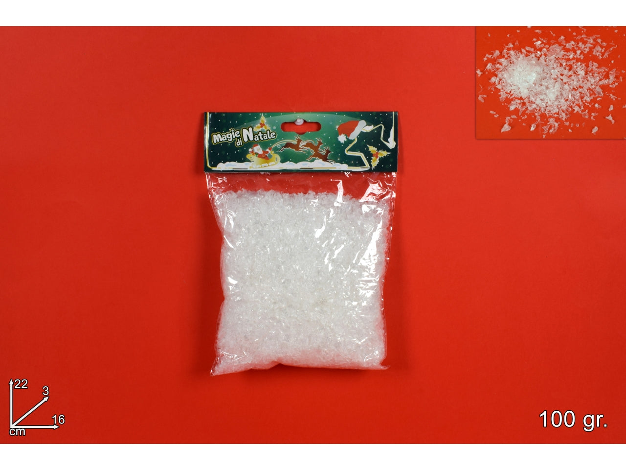 Neve artificiale 100gr