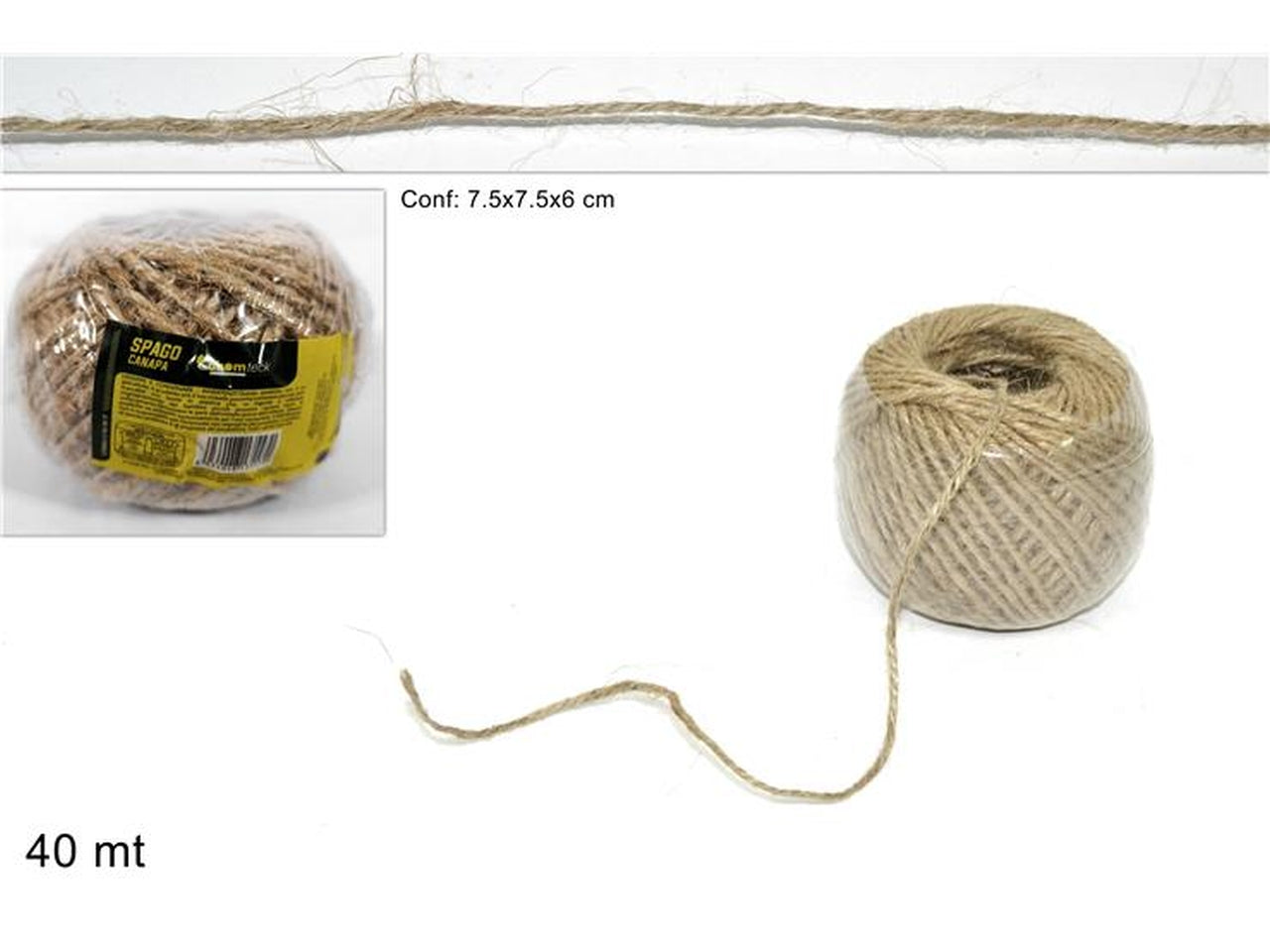 Spago canapa mi006343