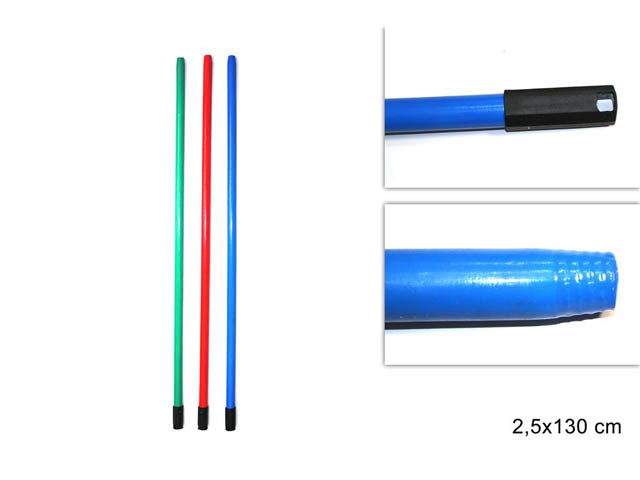 Bastone in legno plastificato in colori assortiti