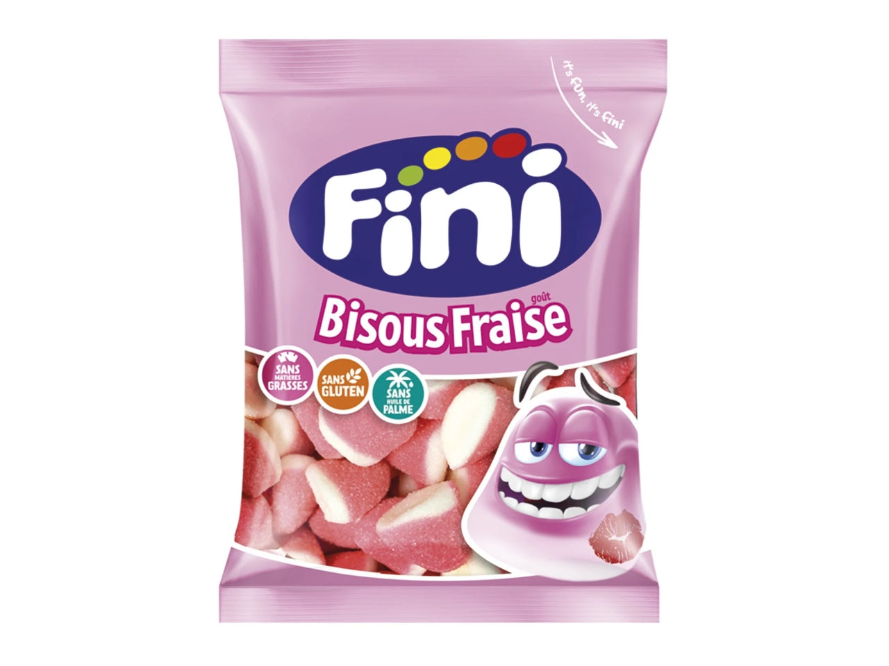 Caramelle kiss fragola zuccherato 100gr