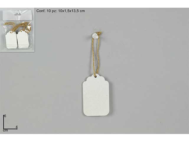 Etichette legno 6x4 10pz mo000747a