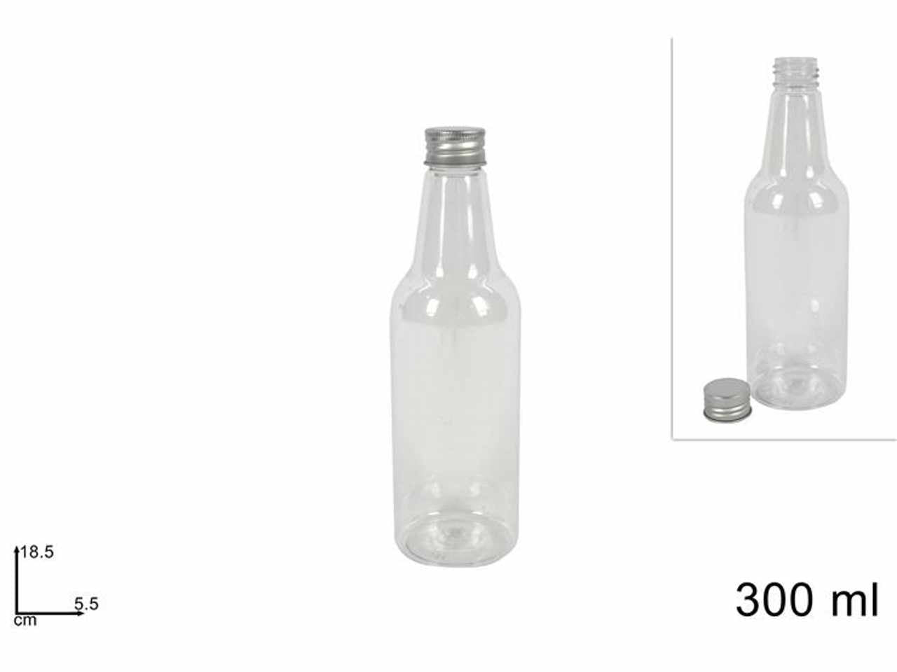 Bottiglia plastica 300ml ro007504