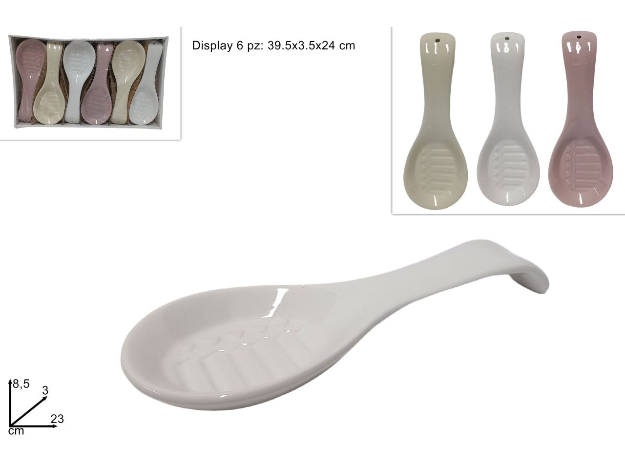 Poggiamestolo con cuori