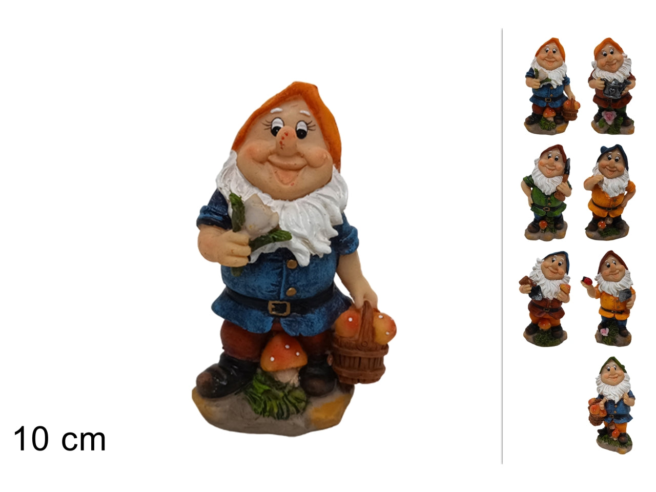 Nanetto 10cm in colori scuri - disponibile in vari colori