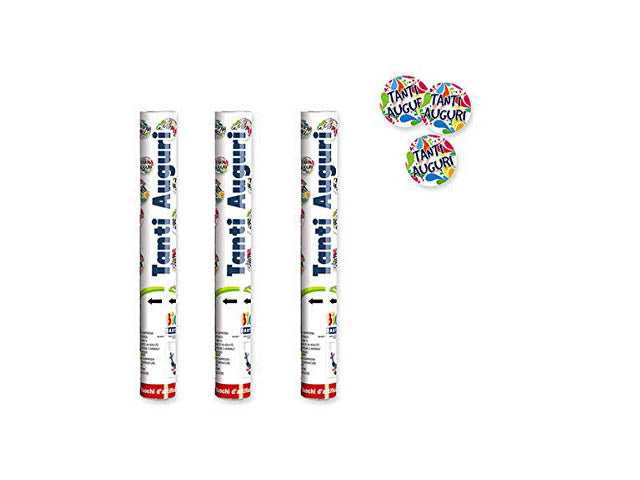 Sparacoriandoli tanti auguri 30cm 50125