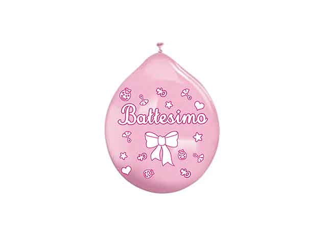 Palloncini 20 pezzi medium battesimo 72214