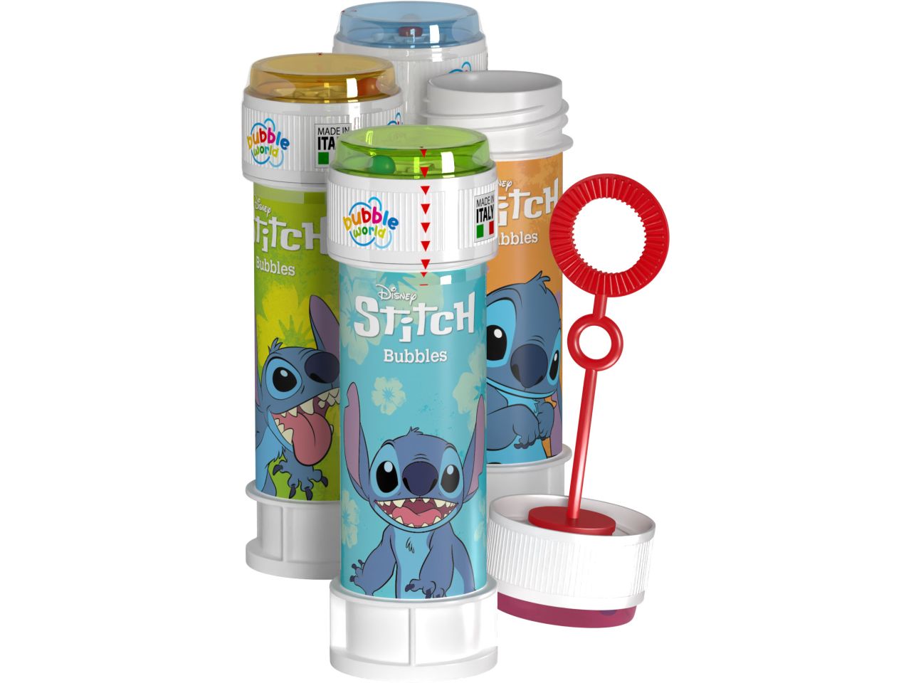 Stitch bolle di sapone