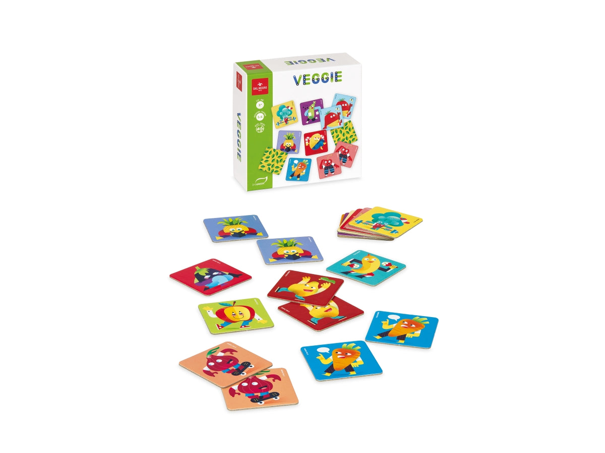 Gioco di memoria veggie