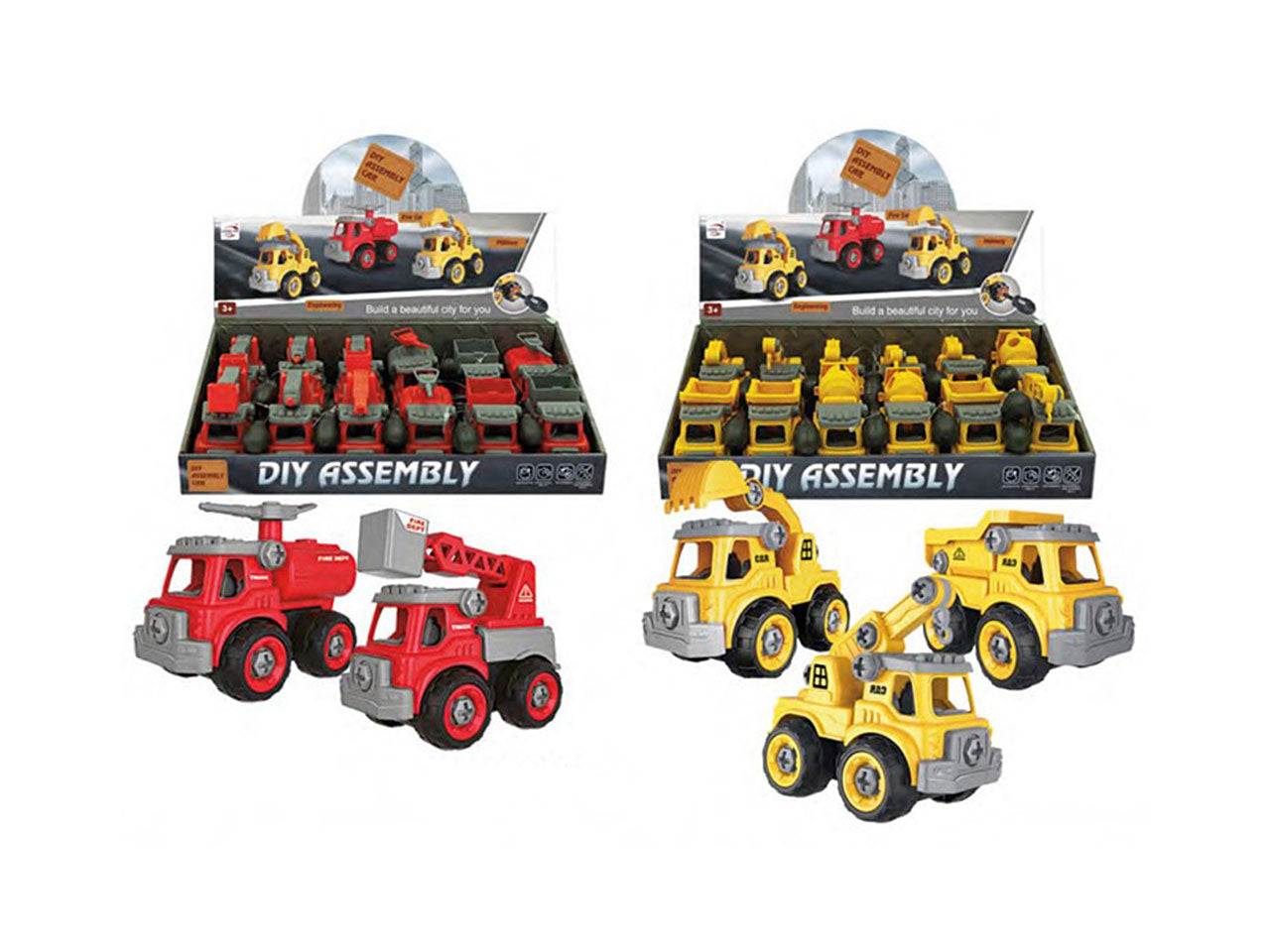 Mezzi lavoro e soccorso smontabili 10cm