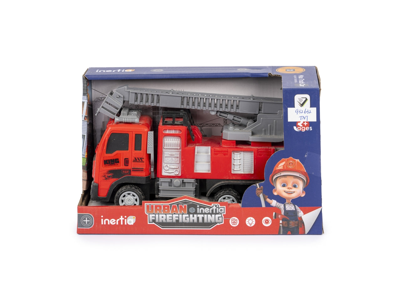 Mezzi pompieri a frizione - disponibile in 4 assortimenti