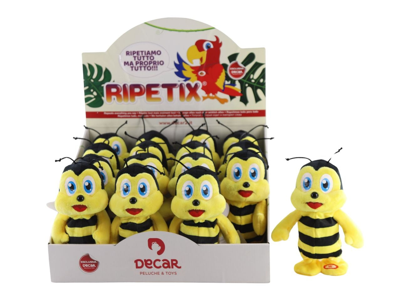 Peluche  Ripetix "Iaia" Ape H20Cm
