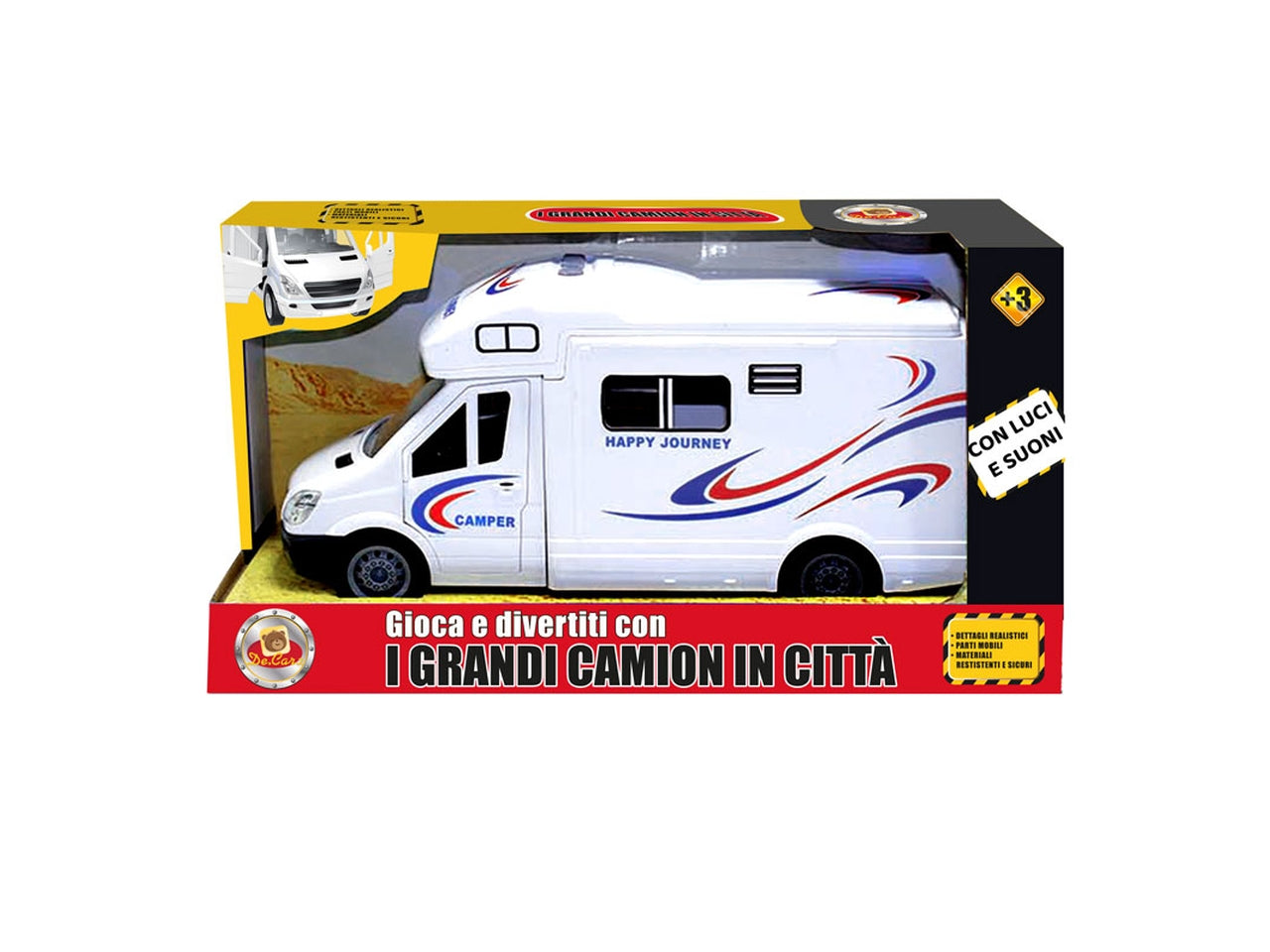 Camper frizione luci suoni h.18x32cm