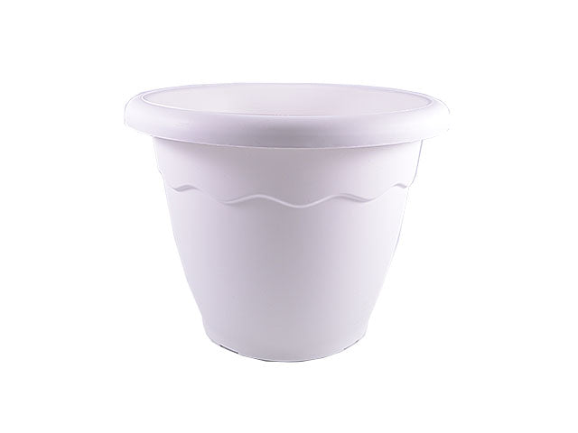 Vaso vulcano d30cm 29xh23cm bianco 5102