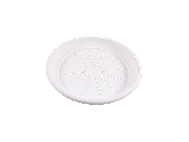 Sottovaso ponza tondo d30cm bianco 5702