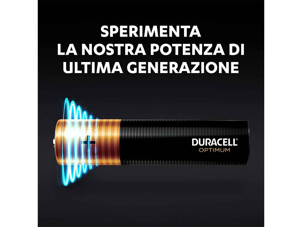 Duracell optimum pila mini stilo aaa b4 4 pezzi 501346