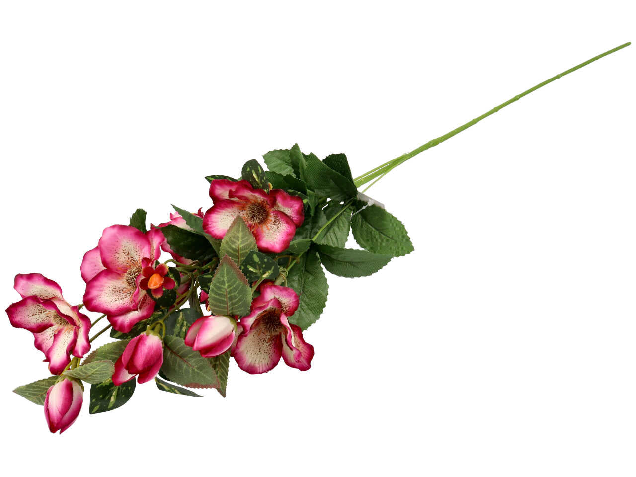 Anemone artificiale stelo semirigido in plastica e ferro 4 colori assortiti 82 cm - Diva