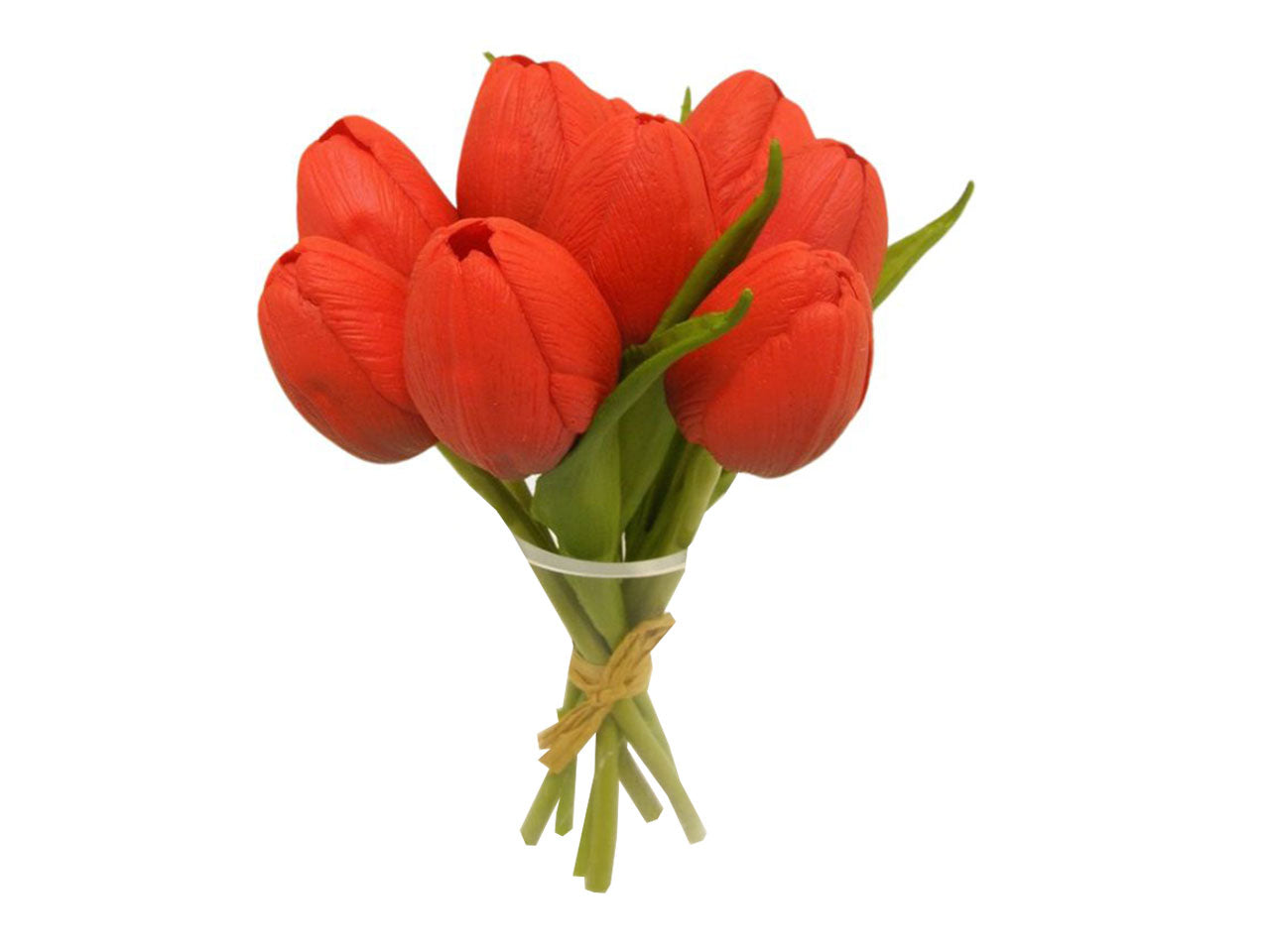 Tulipani mazzo set da 7 tulipani rossi