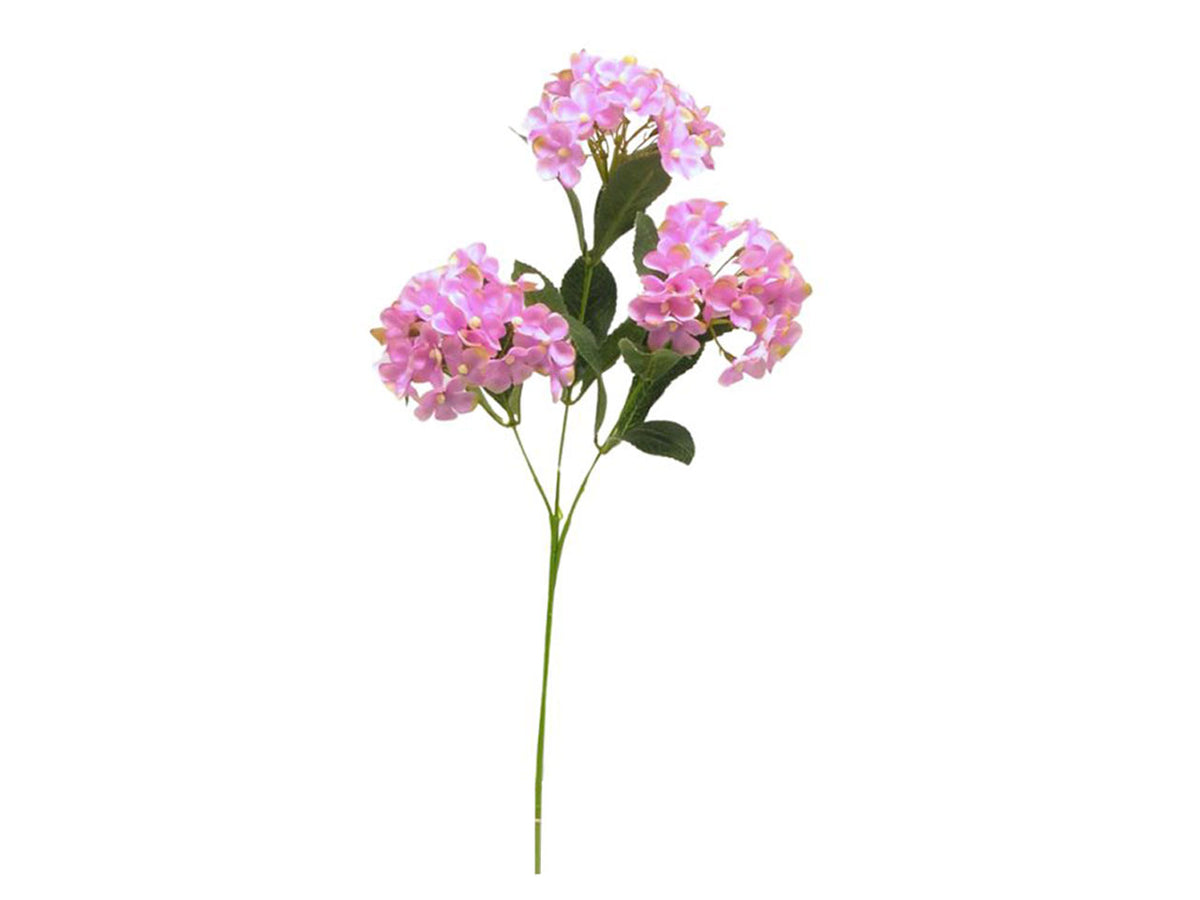 Palla di ortensia x3 cm70 rosa