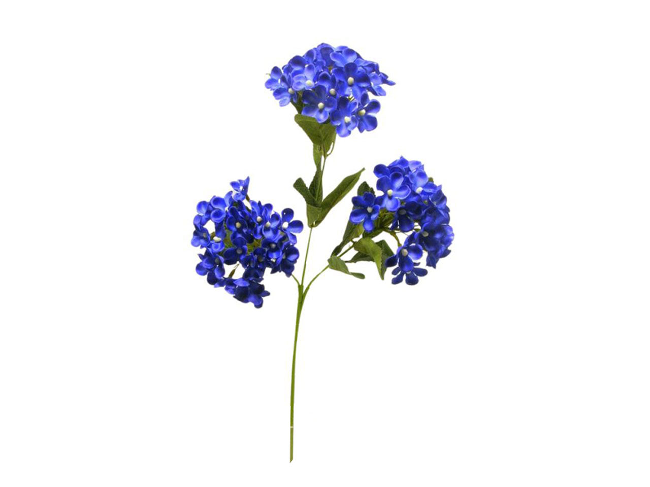 Palla di ortensia x3 cm70 blu