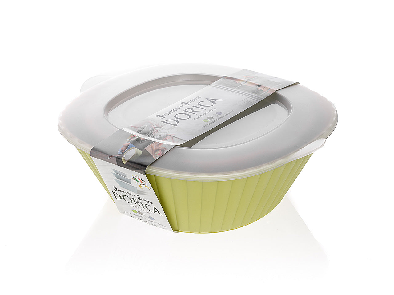 Insalatiera dorica 3 pezzi ass.idt