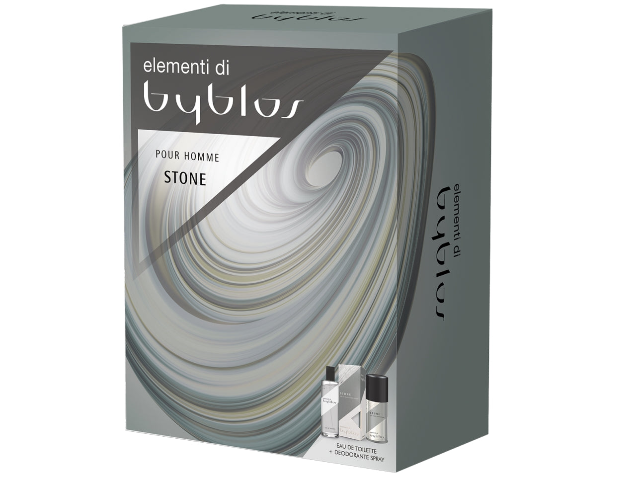 Byblos elementi stone: edt120ml + deo 150ml
