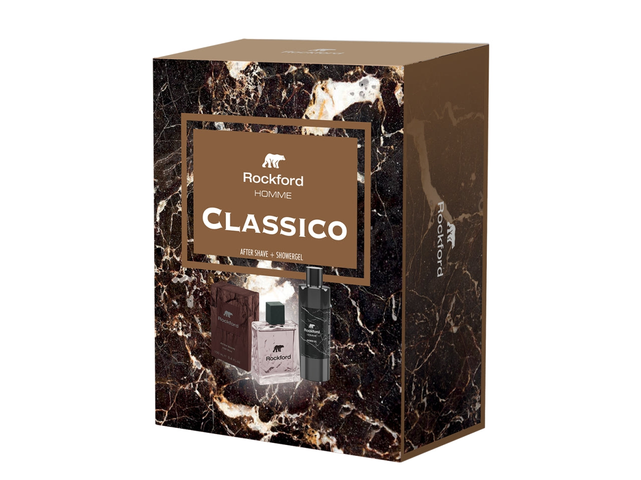Rockford classico, confezione con dopobarba 100ml + gel doccia 250ml