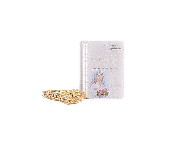 Talloncino pergamena per comunione 50 talloncini