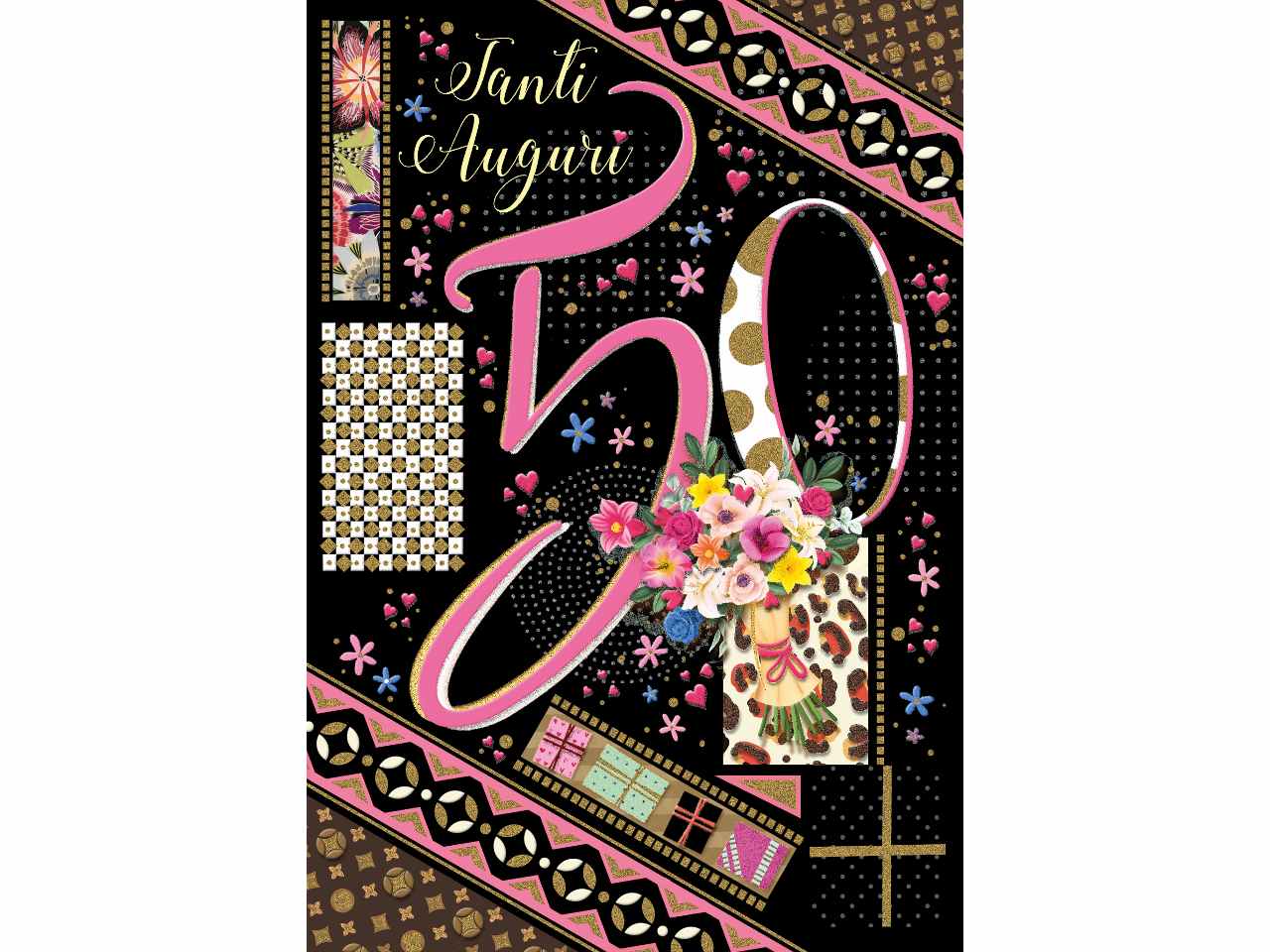 Biglietto auguri buon compleanno 50 anni