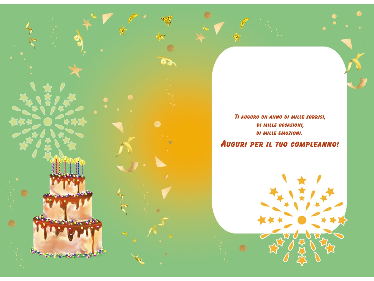 Biglietto doppia rotella