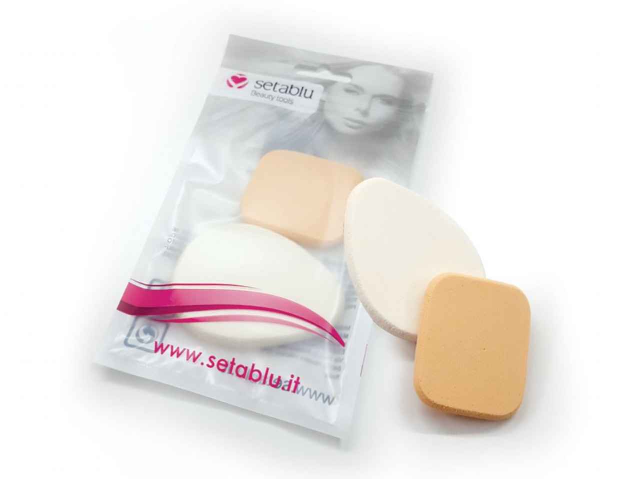 Spugnette fondotinta 2 pezzi 16220