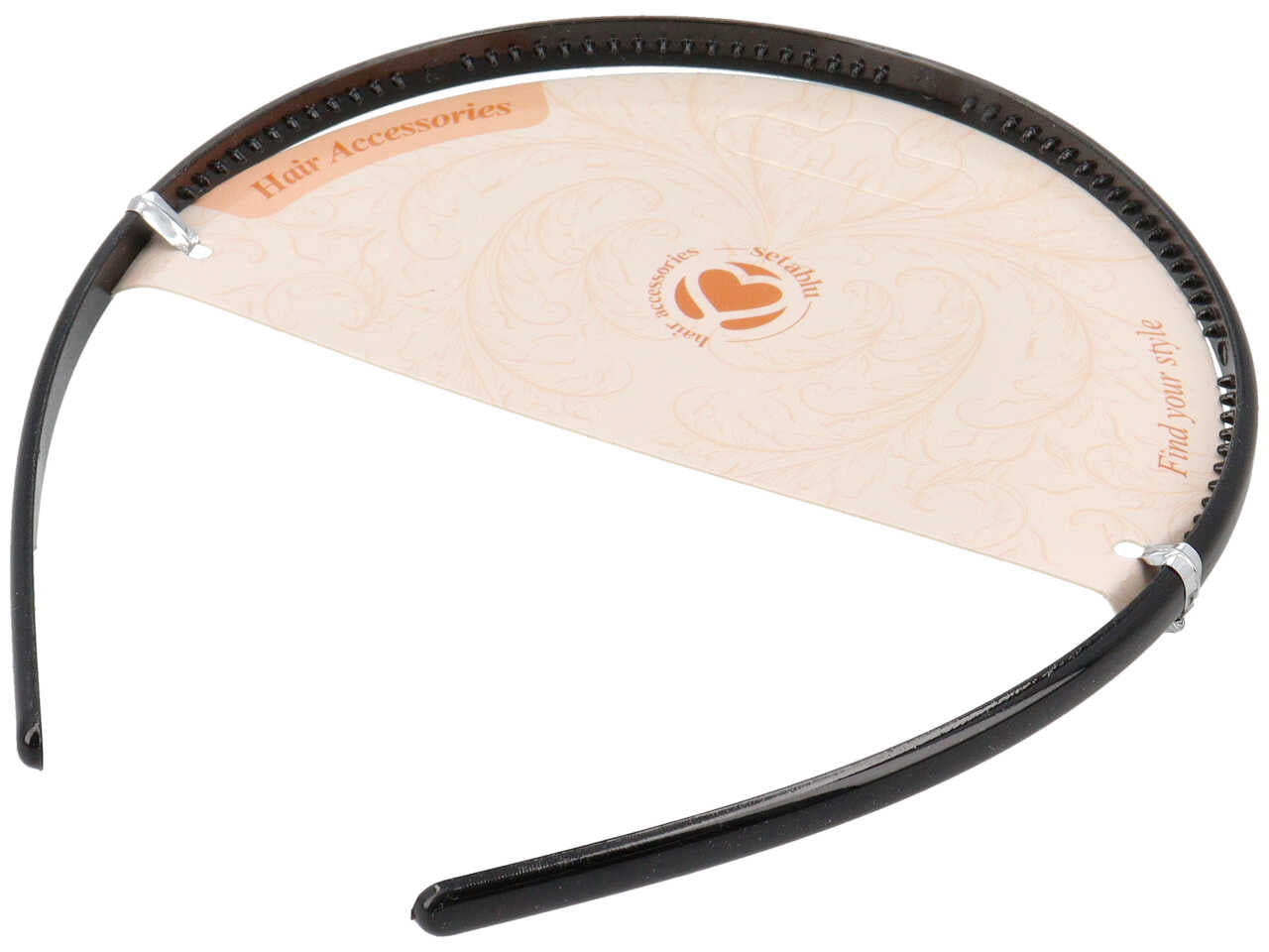 Cerchietto 4mm nero 57904