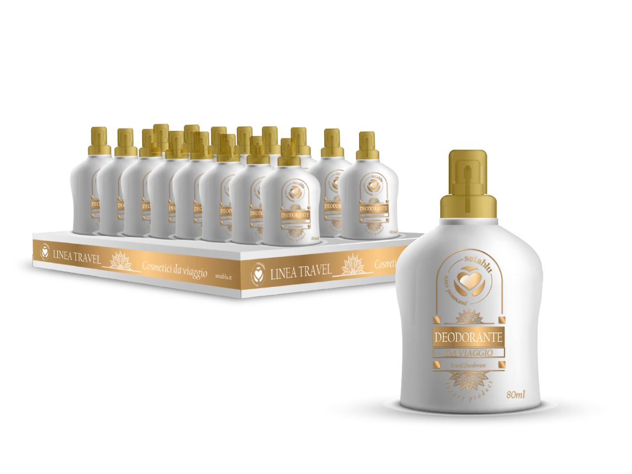 Deodorante personale da viaggio 80ml