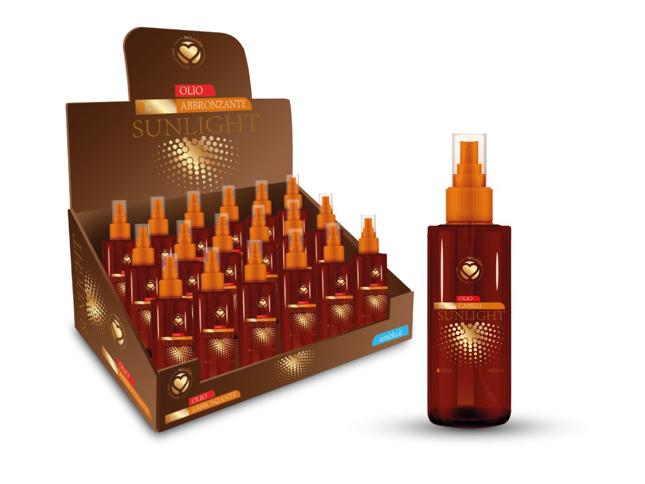 Olio protezione solare per capelli 150ml