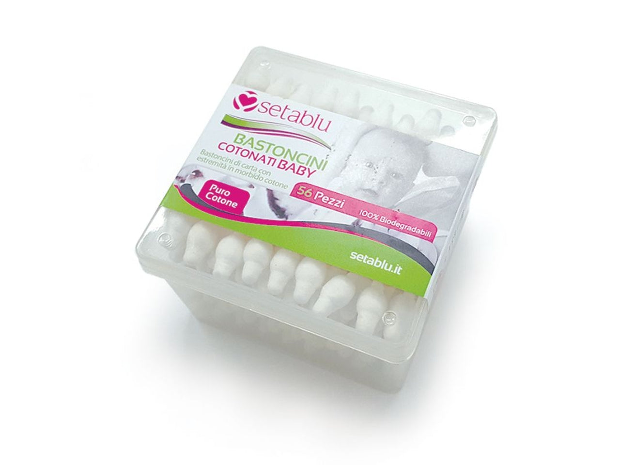 Cotton fioc per bambini 56 pezzi