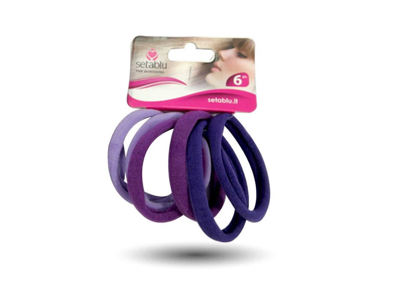 6 elastici purple shades