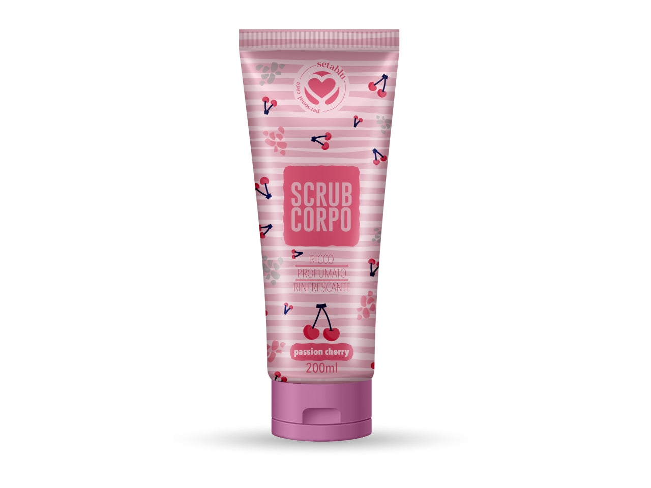 Scrub corpo 200ml - passion cherry