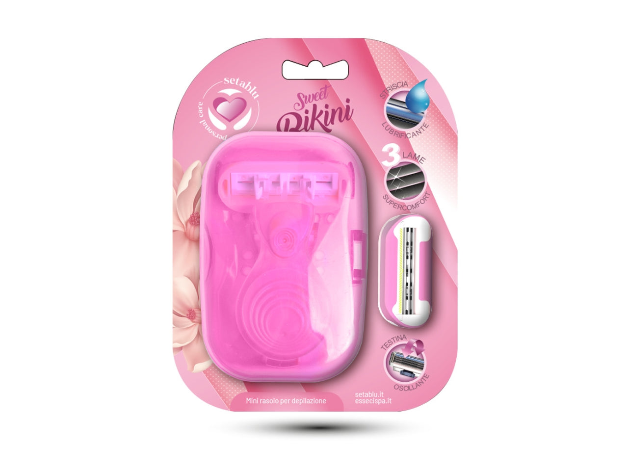 Mini rasoio trilama sweet bikini