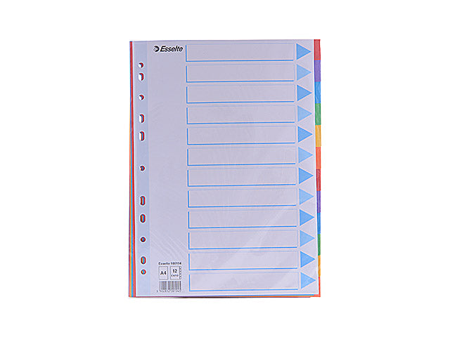 Intercalare per rubriche a4 100194